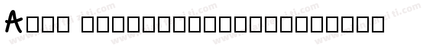 Arno pro(TT)display字体转换